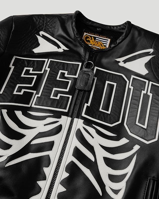 Geedup x Vanson Bones Jacket Black/White - Image 3