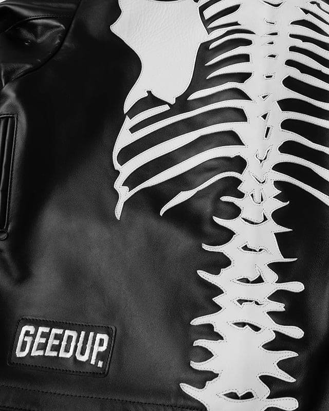 Geedup x Vanson Bones Jacket Black/White - Image 6