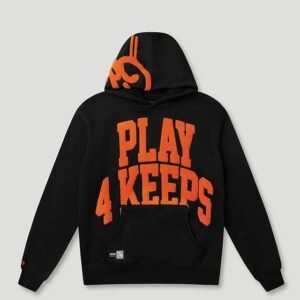 Play4Keeps Handstyle Hoodie Black/Orange