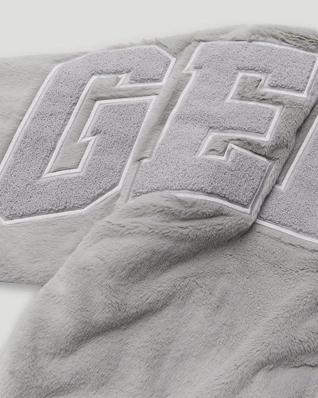Handstyle Team Logo Reversible Leather/Faux Fur Jacket - Image 7
